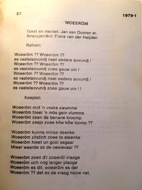 Carnavals liedje 1979 prins Lion