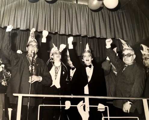 Lion bij zijn uitroeping