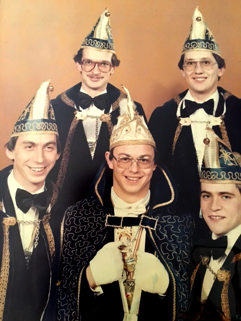 Prins Lion met adjudanten, Hans Kirkels Hans Coenen Cor Meulen Frans van de Broek