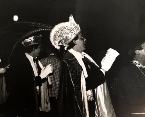 Prins Lion met de boeren harmonie opstap