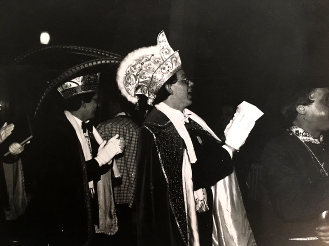 Prins Lion met de boeren harmonie opstap