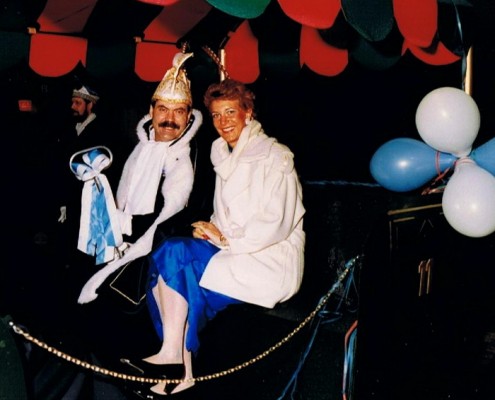 Preens Jacques IV & Anneliet biej sleuteloverdracht