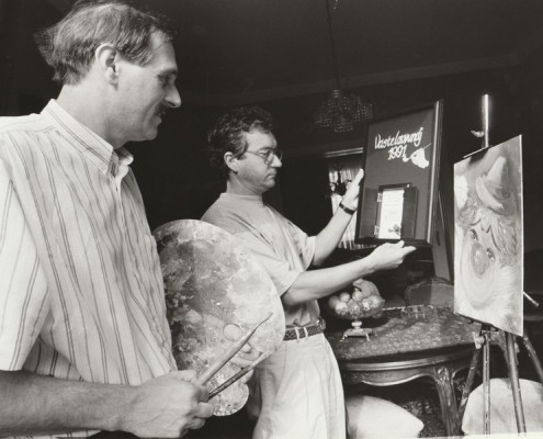 91-08-15 met vorst Ton scheeldere vur dienstencentrum De Roos