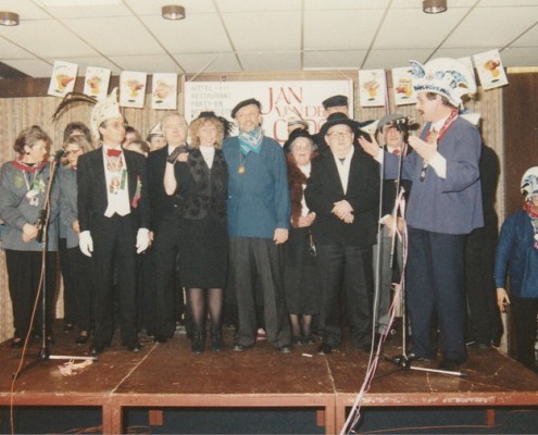 92-01-27 Boorebâl met Marja Fijen en Jo Roelofsen